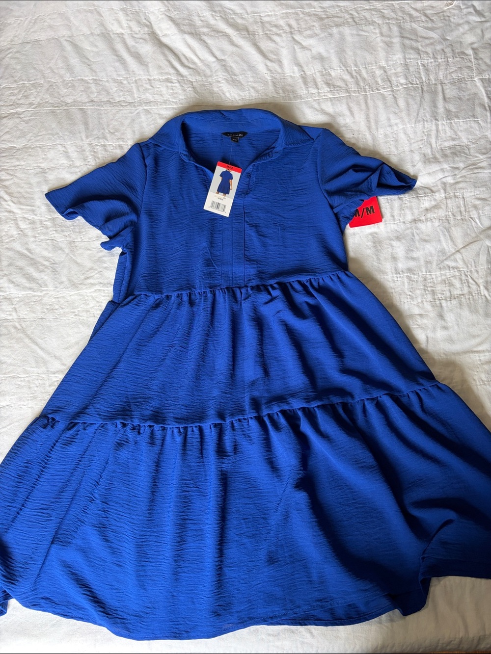 Women’s Royal Blue Tiered Dress - Tahari